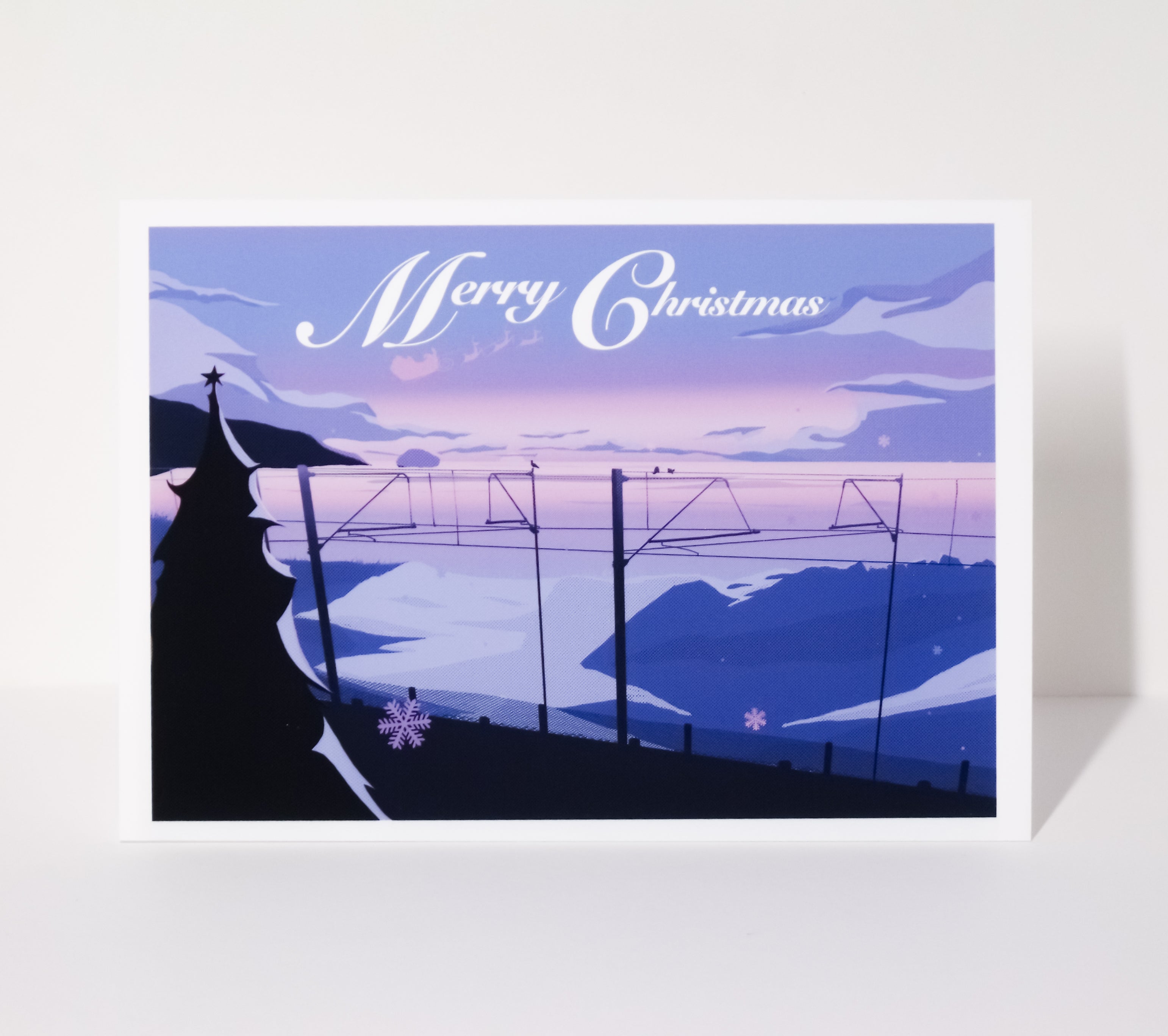 E- wintery west coast